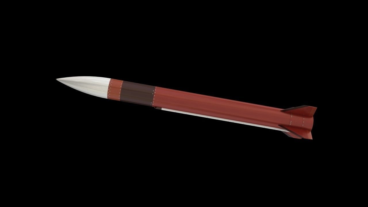 PAC-2 Missile 3D model_3