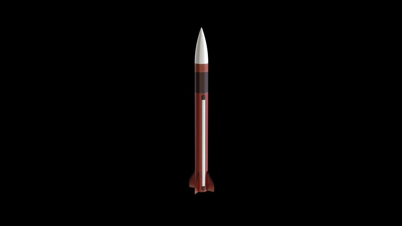 PAC-2 Missile 3D model_2
