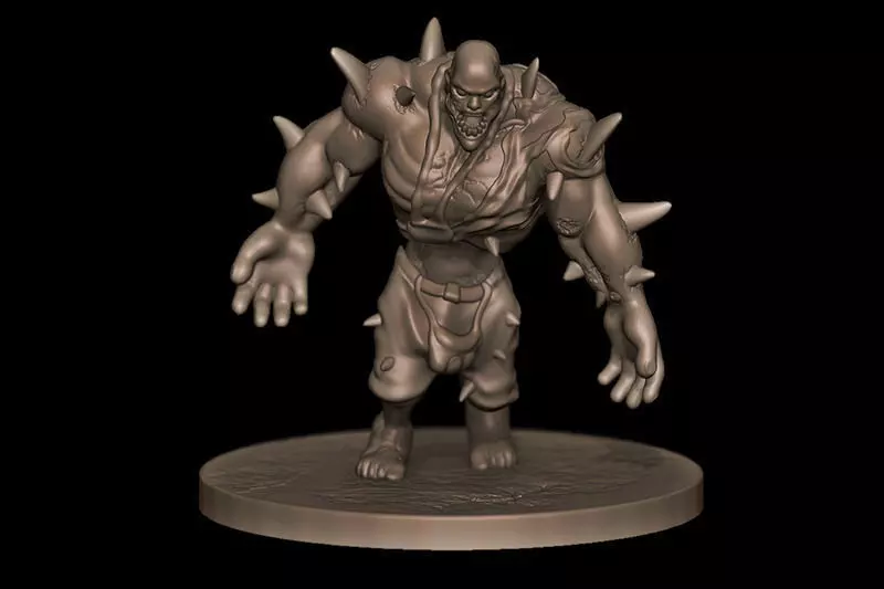 Zombiecide - Abomination 3D print model_0