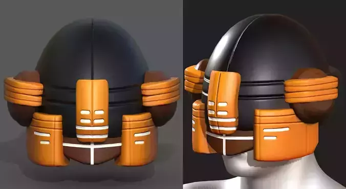 Helmet plastic mask protection scifi futuristic 