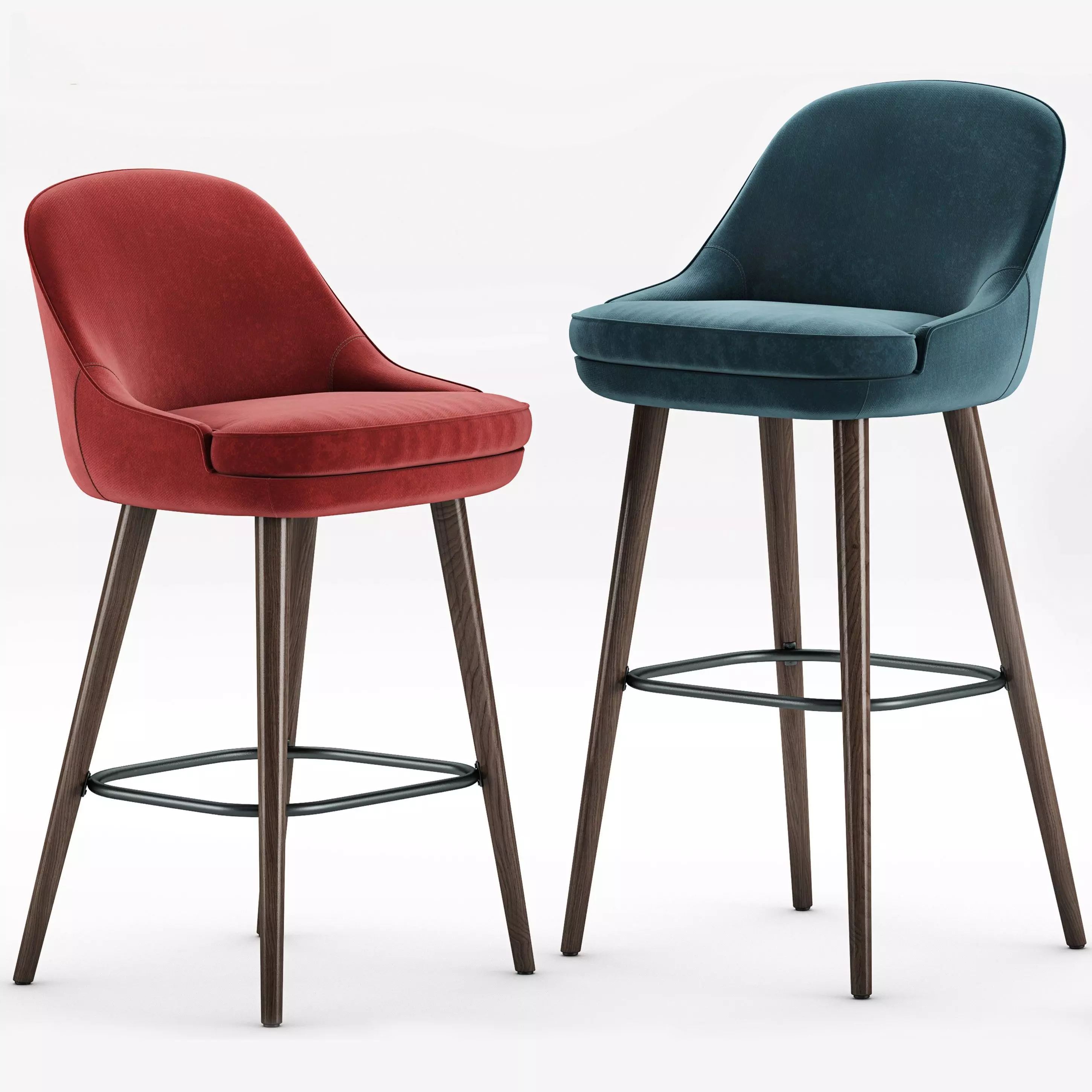 Walter Knoll 375 Barstool and Barhocker 3D model