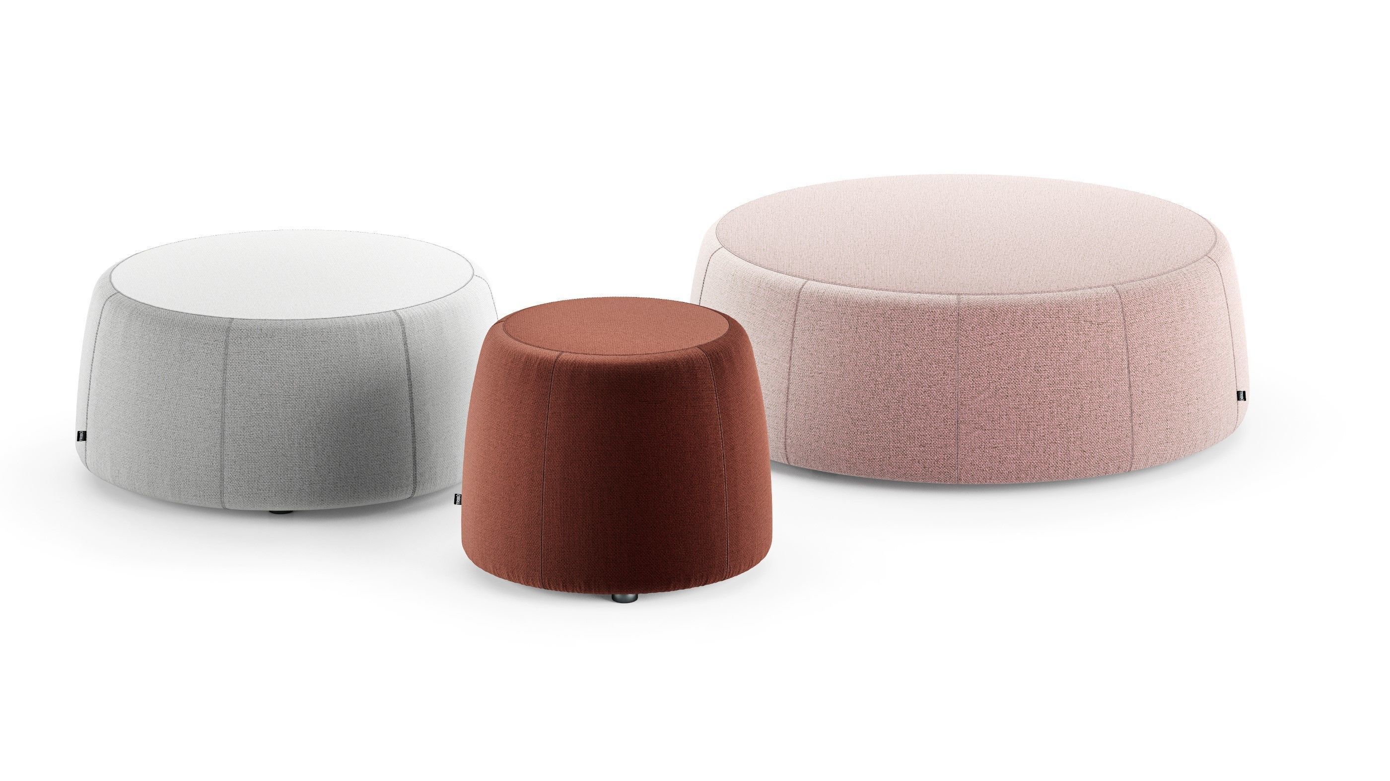 Tribu Nomad Poufs 3D model_1