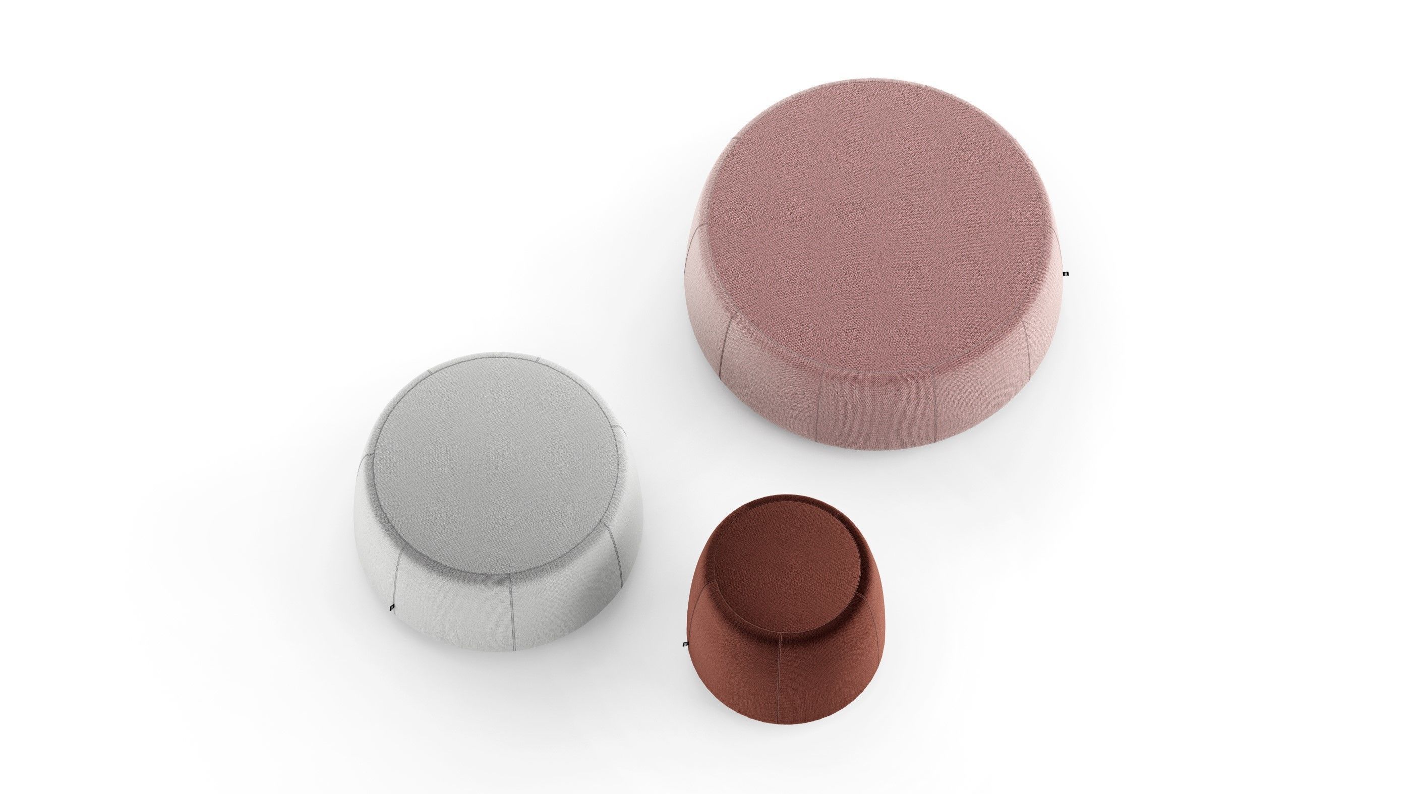 Tribu Nomad Poufs 3D model_7