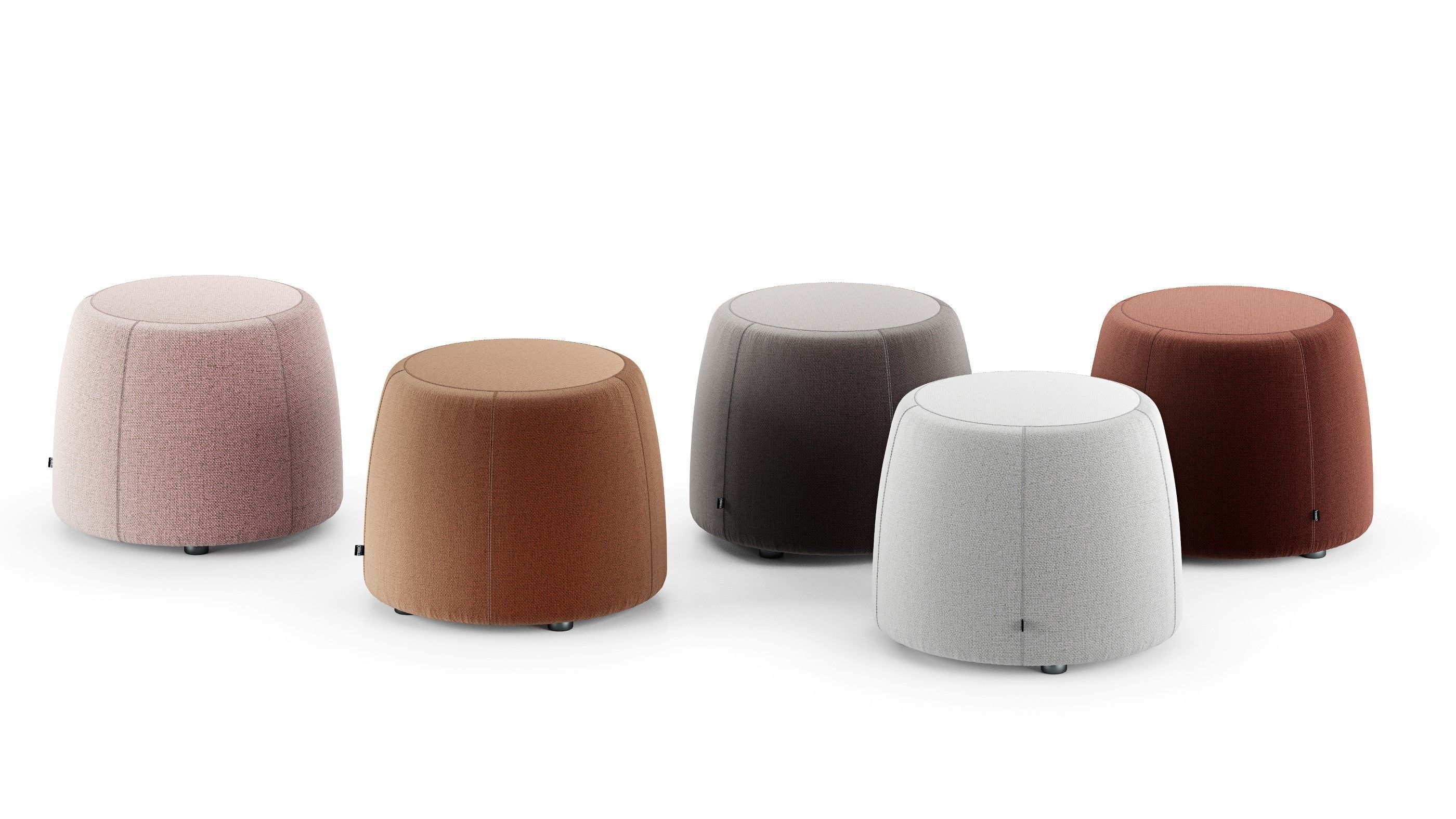 Tribu Nomad Poufs 3D model_8