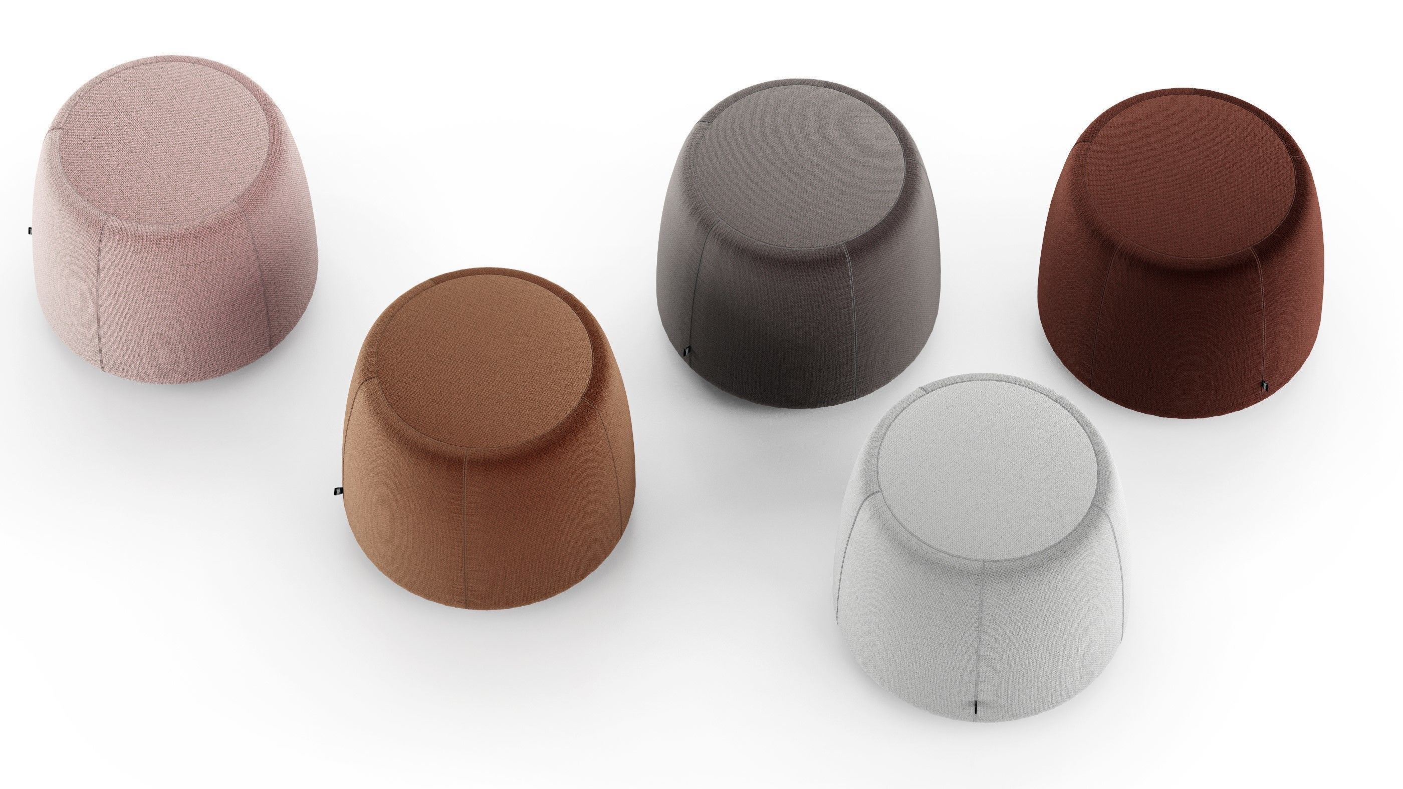 Tribu Nomad Poufs 3D model_5
