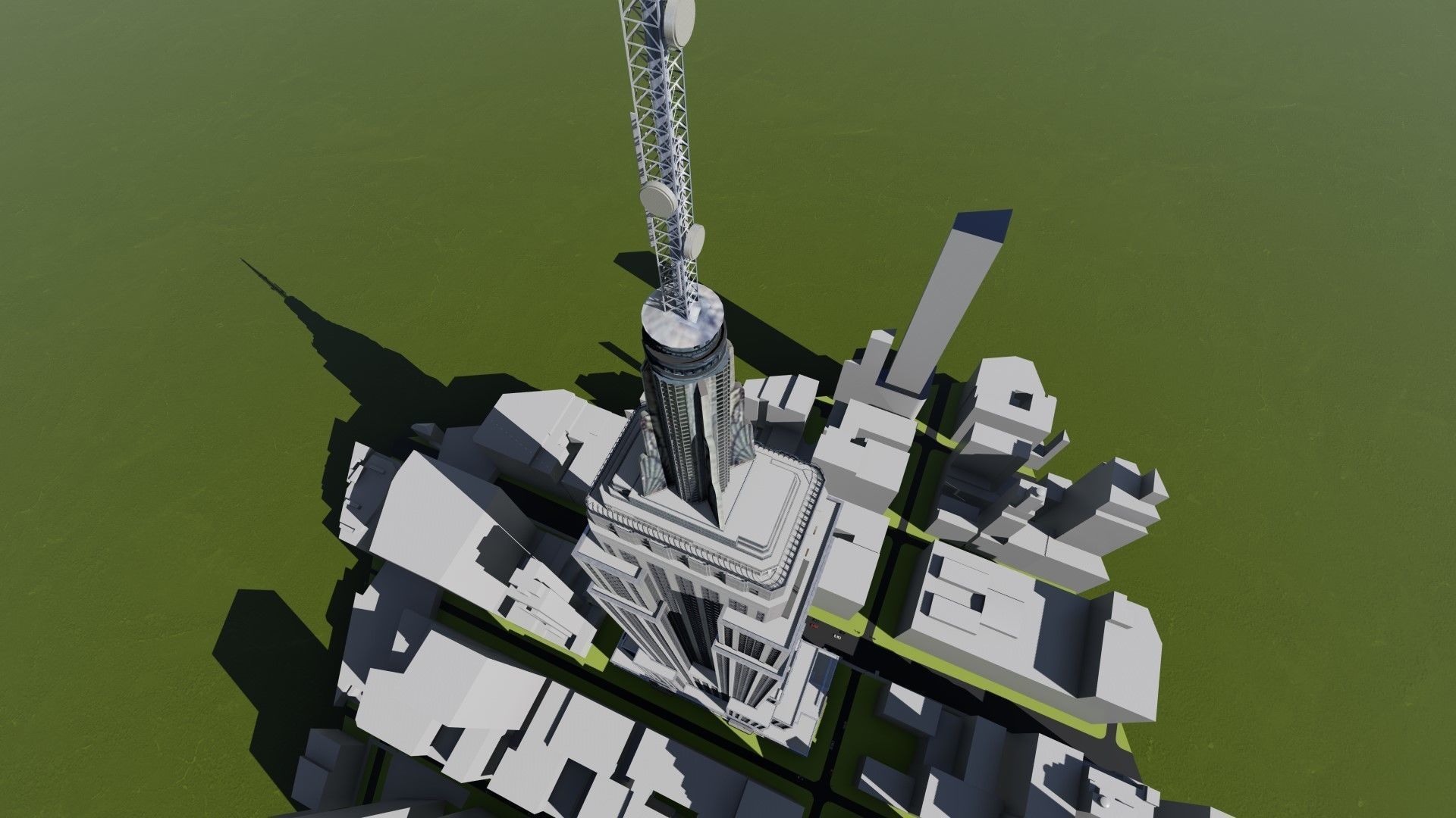 Empire State Building NYC 3D model_3