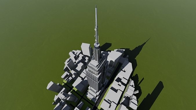 Empire State Building NYC 3D model