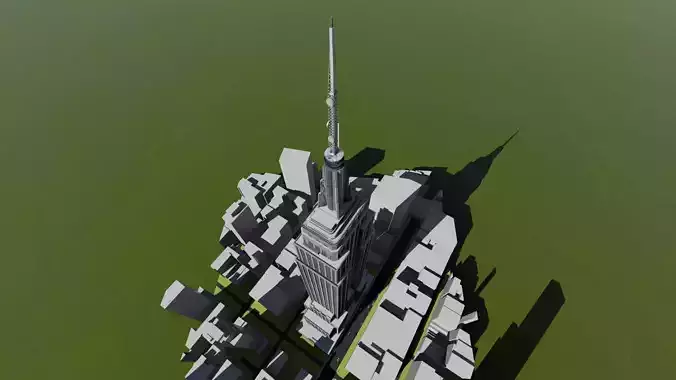 Empire State Building NYC 3D model