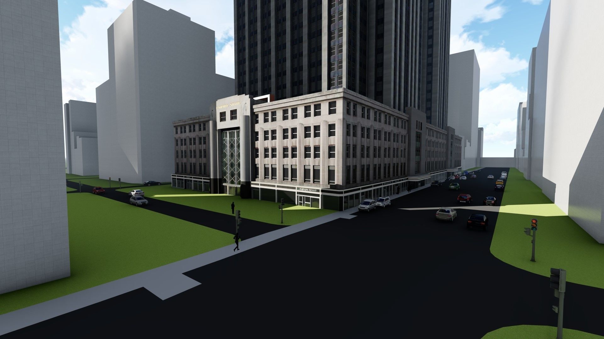 Empire State Building NYC 3D model_8