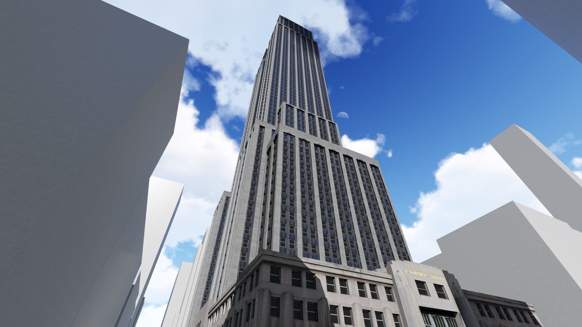 Empire State Building NYC 3D model_6