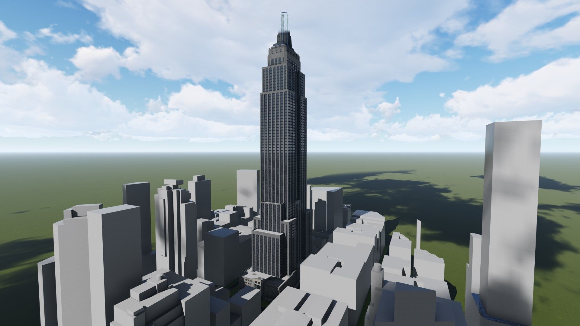 Empire State Building NYC 3D model_1