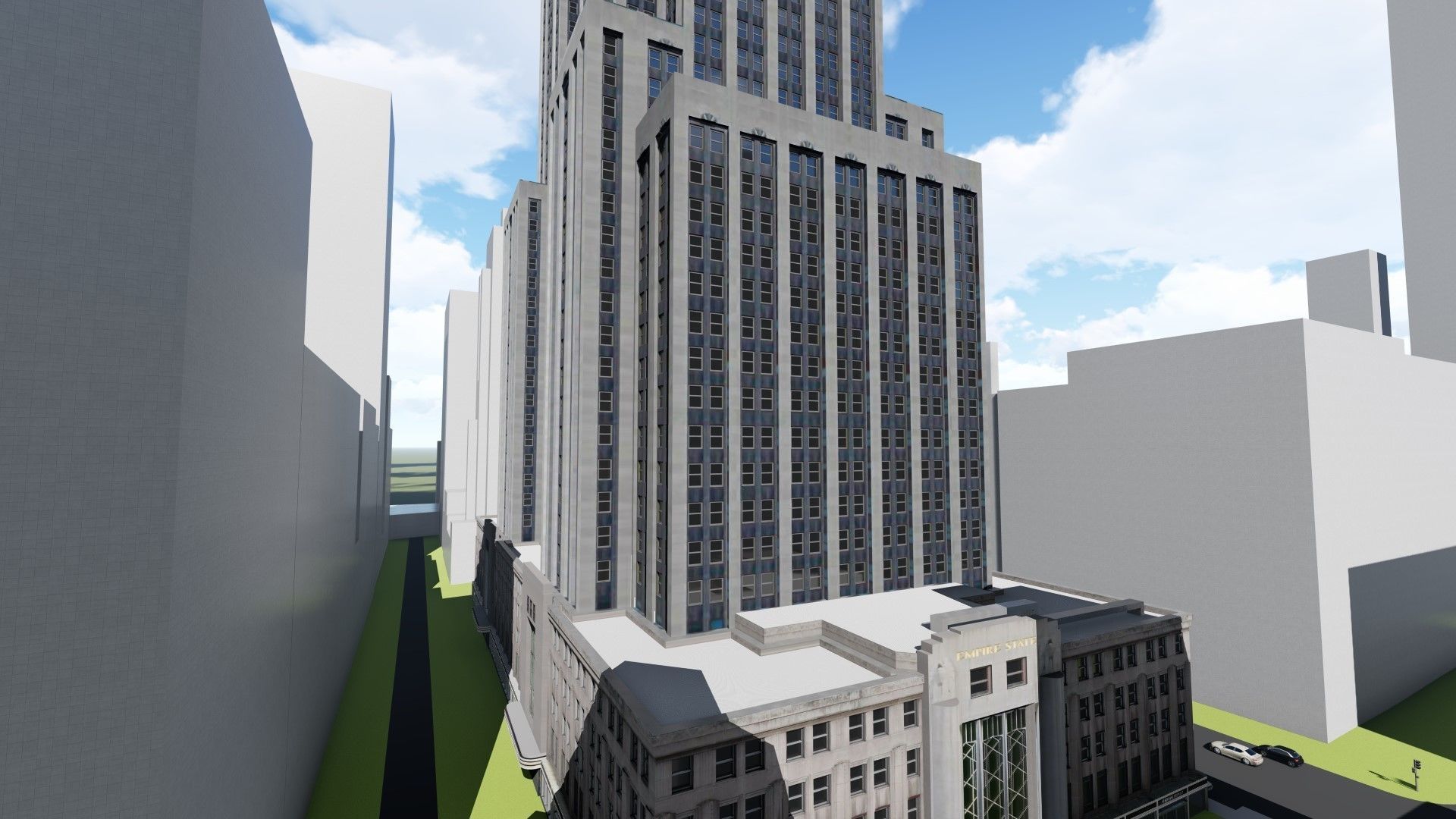 Empire State Building NYC 3D model_11