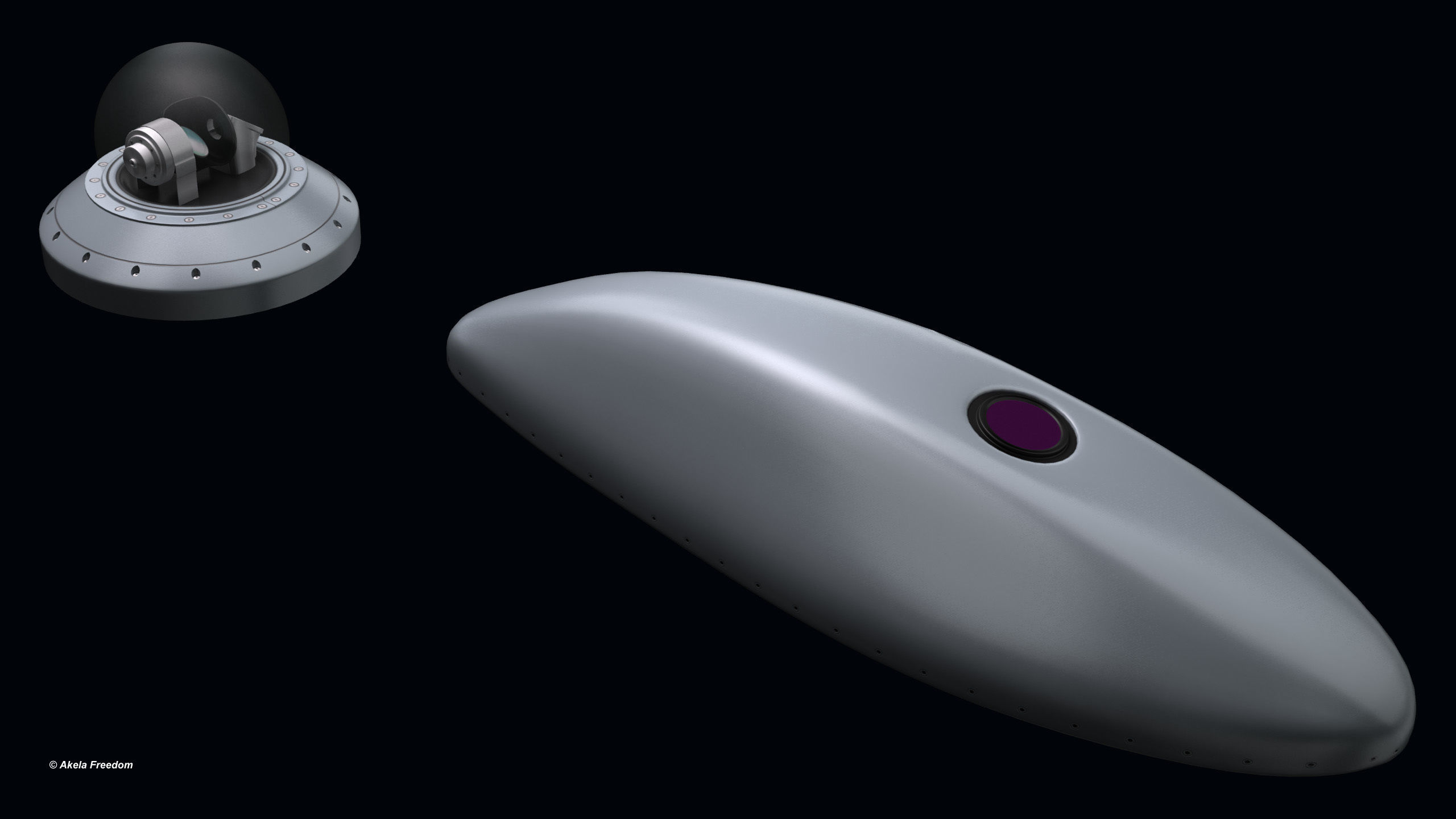 J-MUSIC futuristic device with light 3D model_1