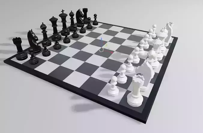 Chess Set board with pieces