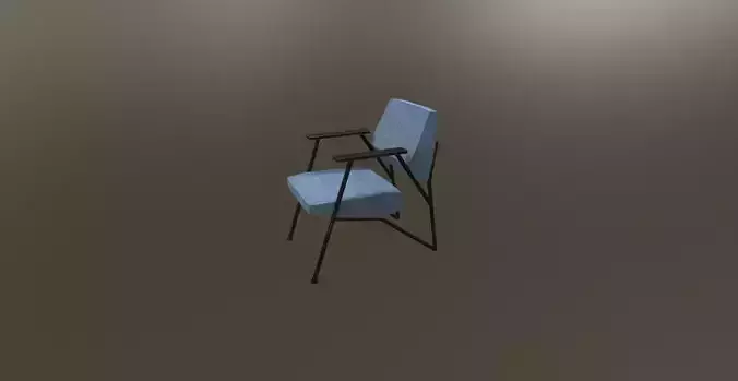 Low-Poly seat chair