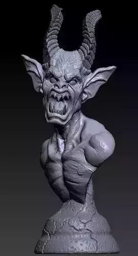 Demon bust