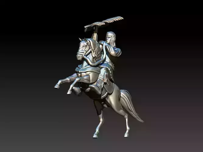 Chief Osceola FSU Mascot 3D print model