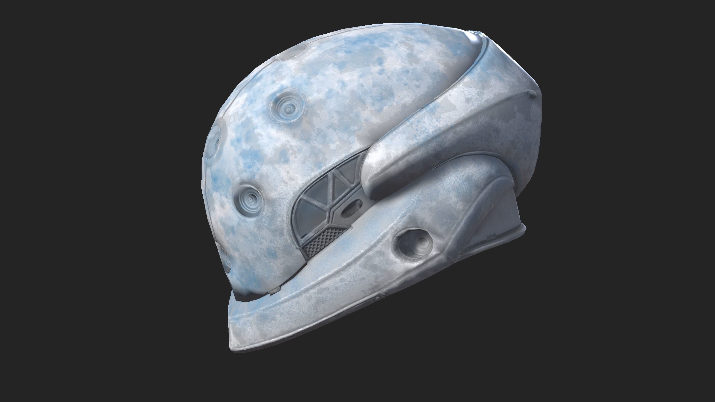 Project 2 - Winter Soldier Low-poly 3D model_17