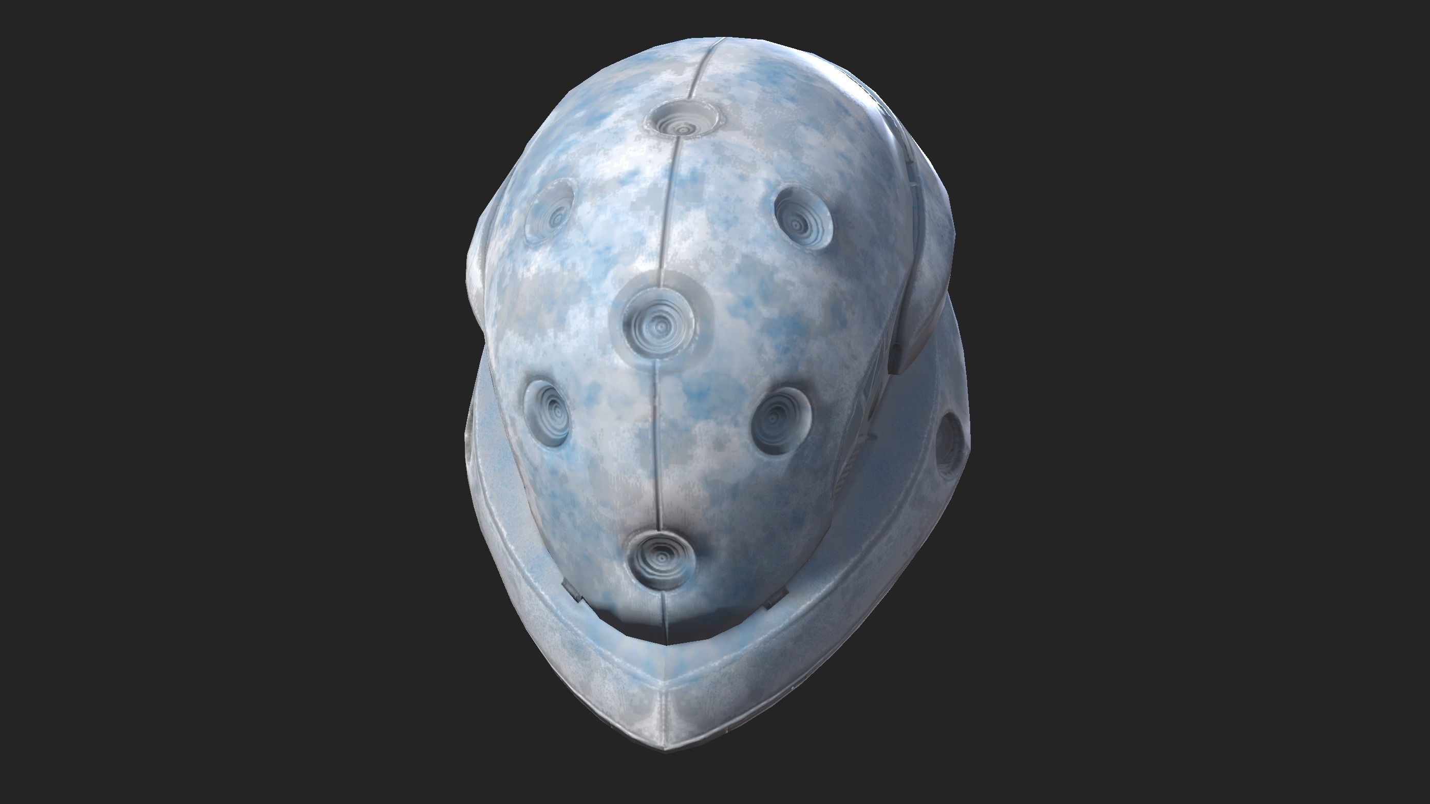 Project 2 - Winter Soldier Low-poly 3D model_2