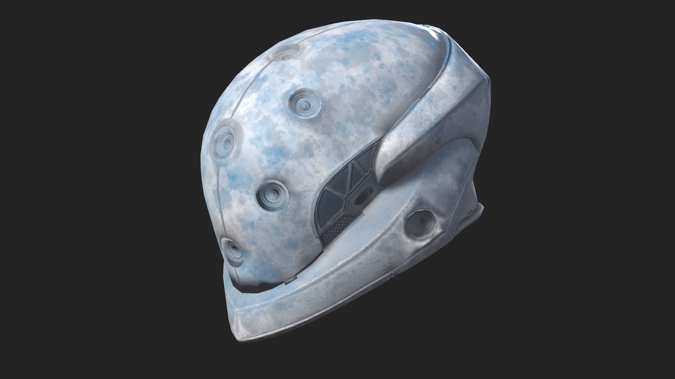 Project 2 - Winter Soldier Low-poly 3D model_18