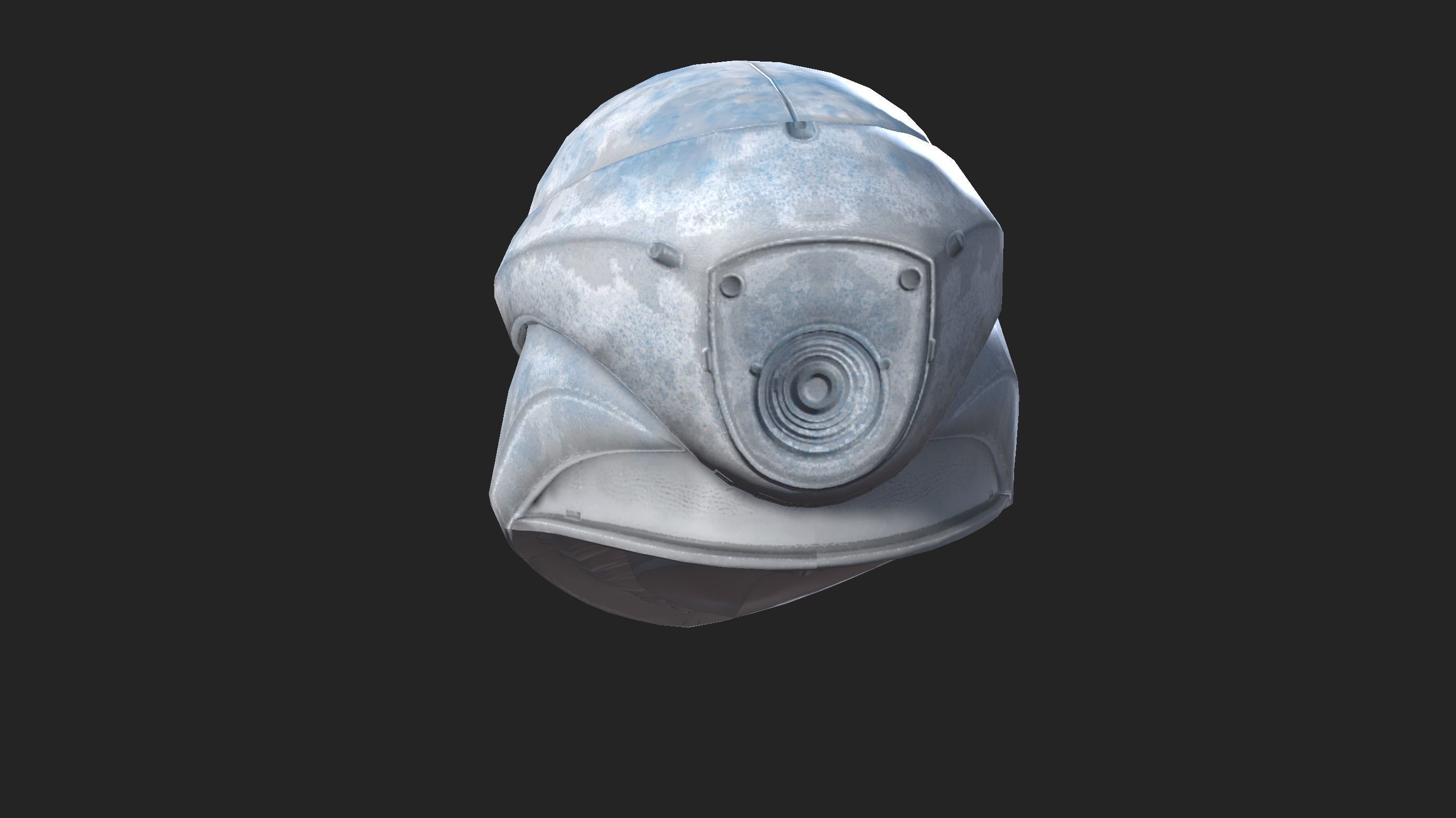 Project 2 - Winter Soldier Low-poly 3D model_12