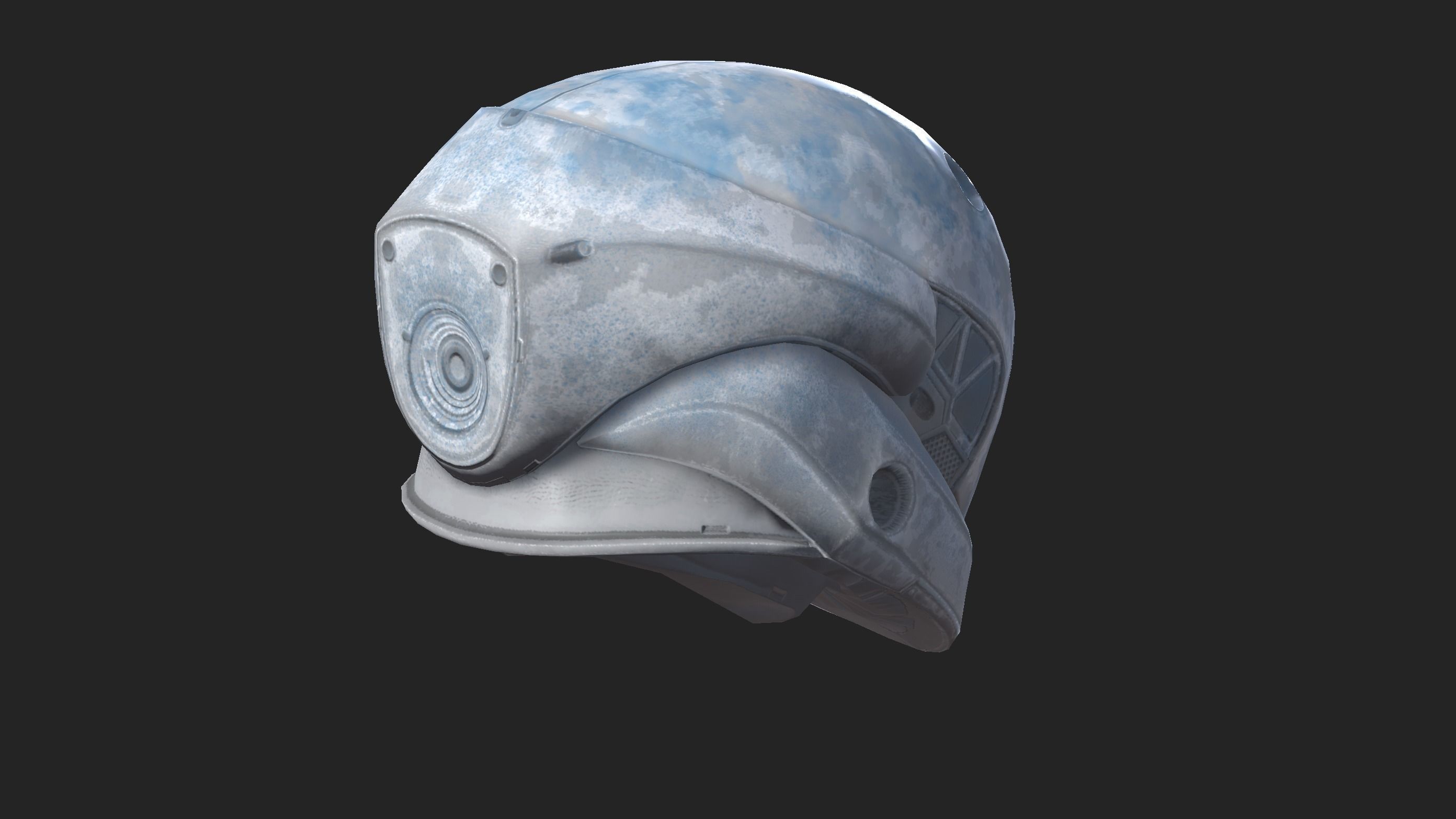 Project 2 - Winter Soldier Low-poly 3D model_9