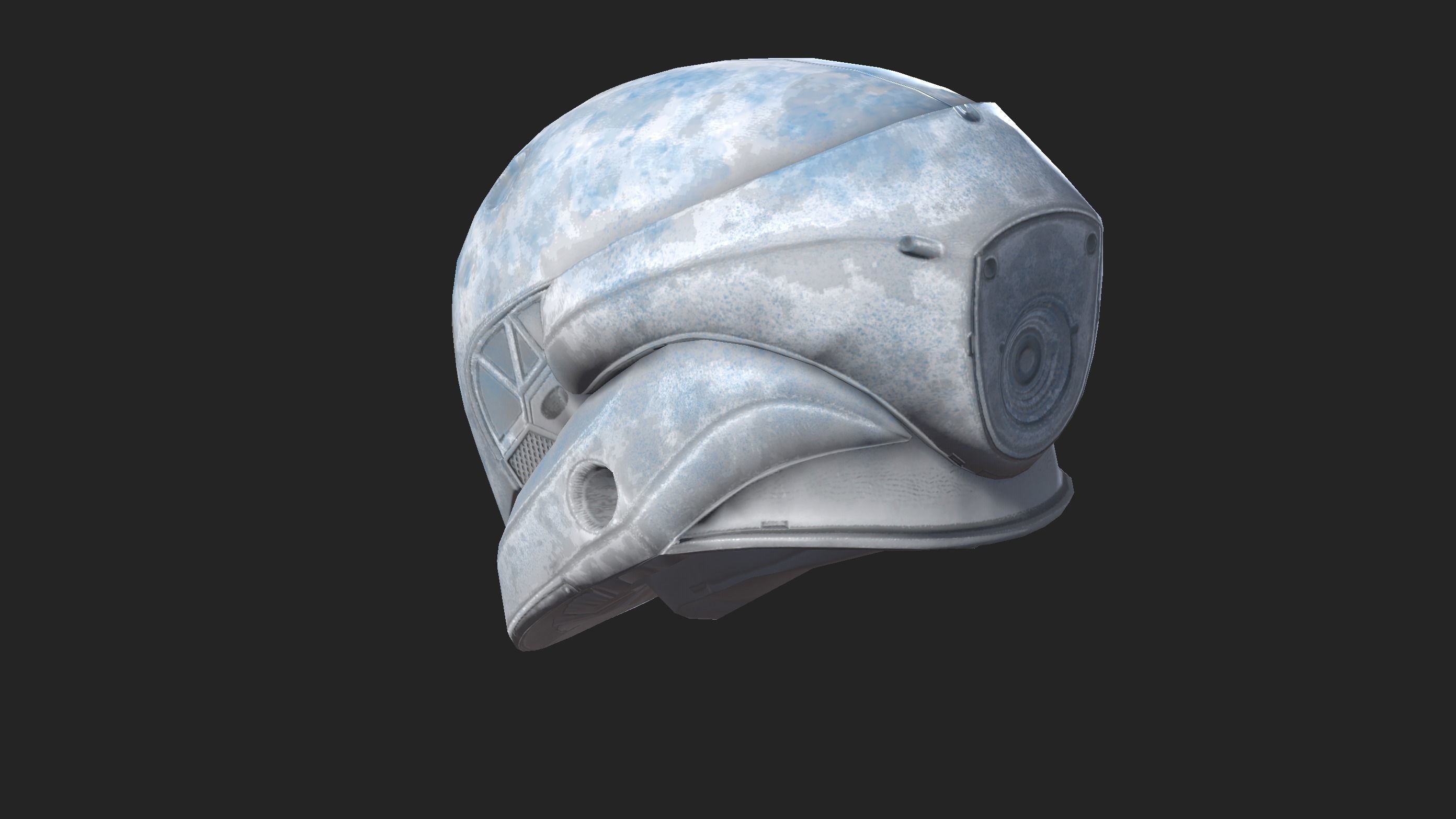 Project 2 - Winter Soldier Low-poly 3D model_14