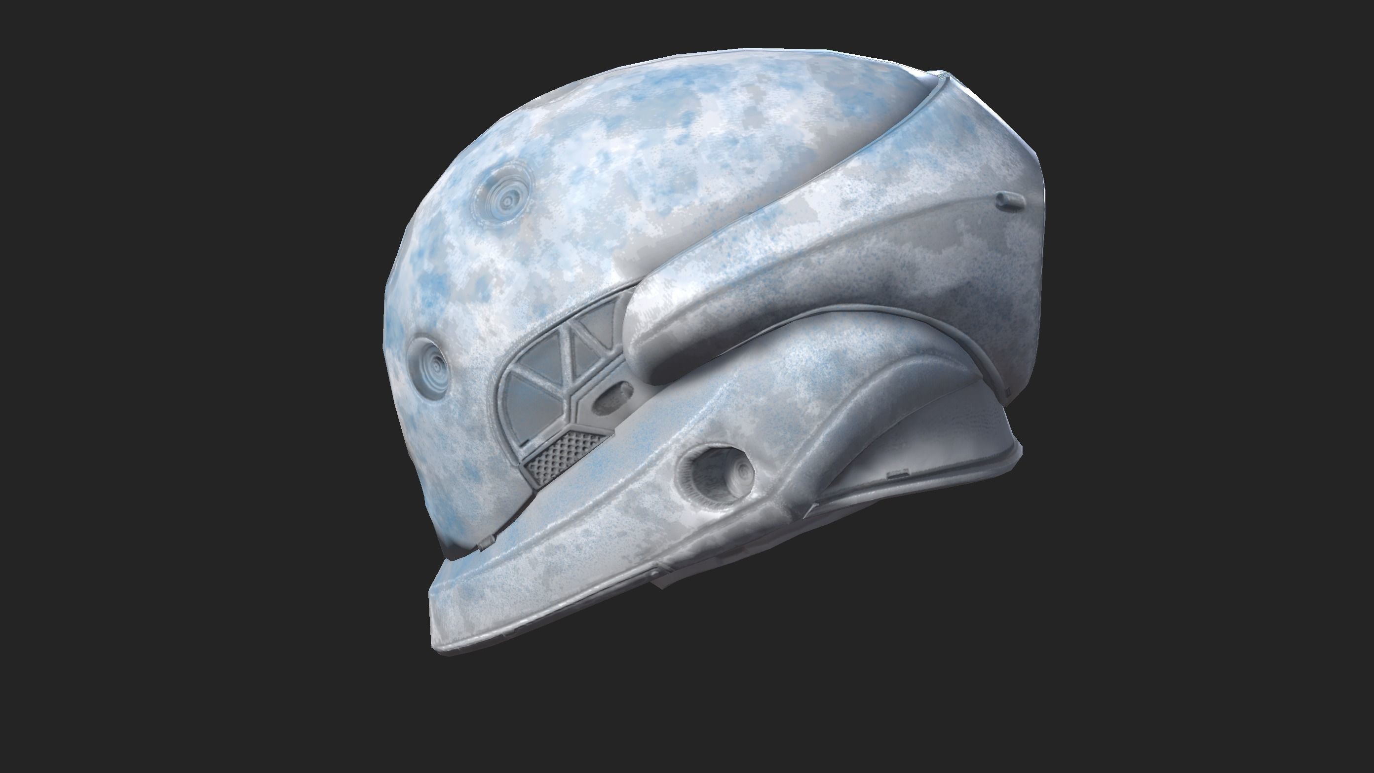 Project 2 - Winter Soldier Low-poly 3D model_16