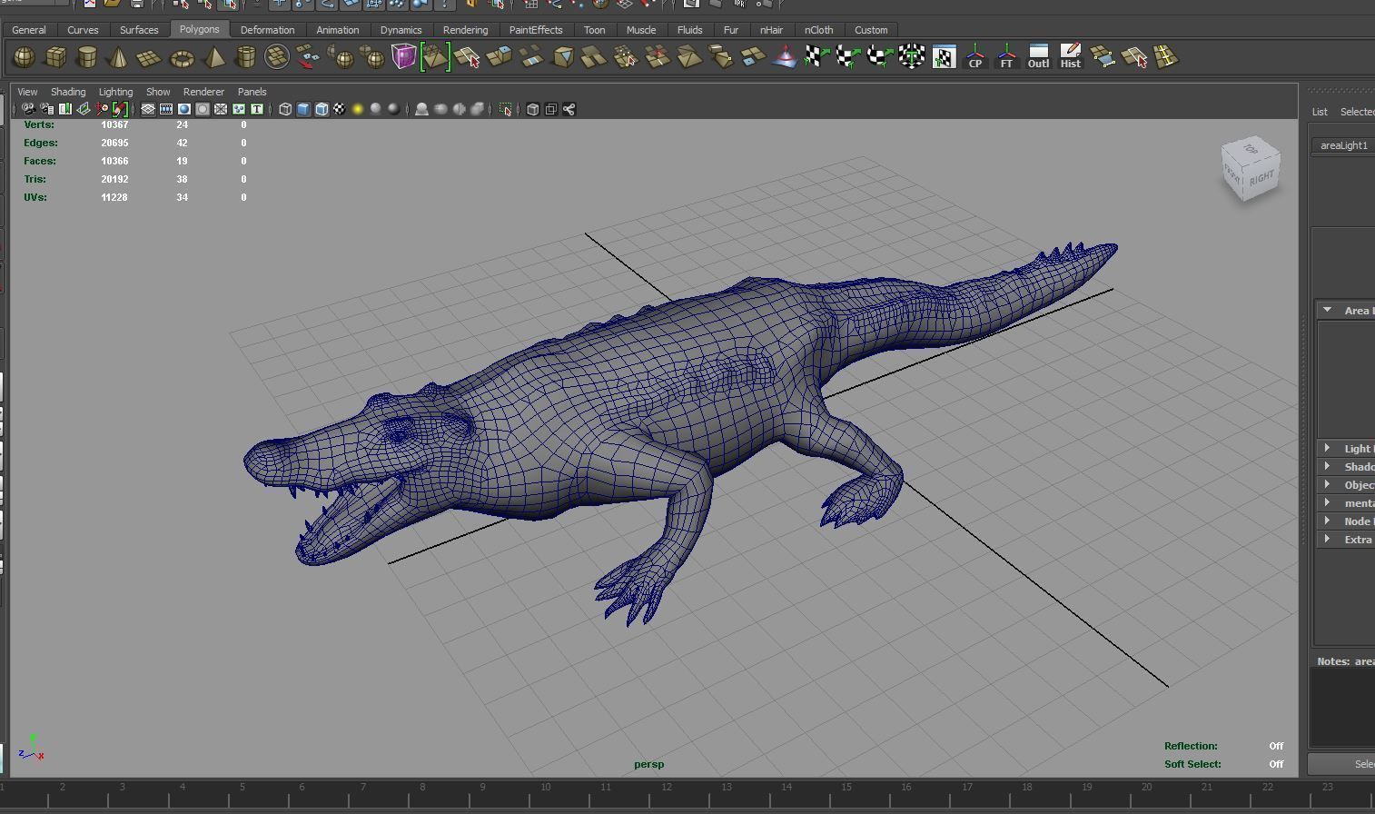 Crocodile Rigged 3D Models game ready Low-poly 3D model_18