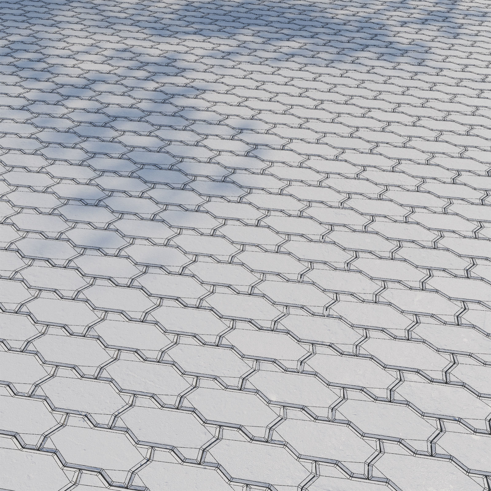 Floor Tiles 3D model_2