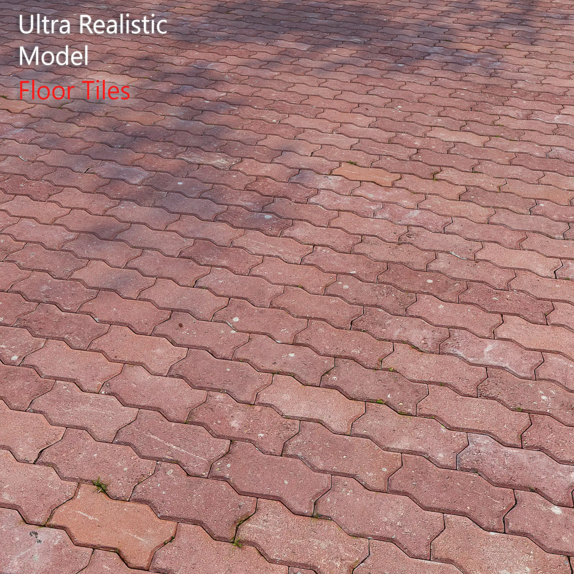 Floor Tiles 3D model_0