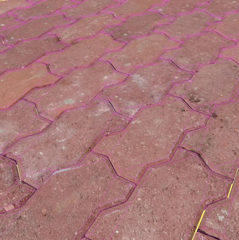 Floor Tiles 3D model_5