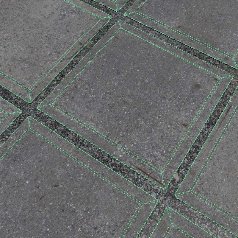 Floor Tiles 3D model_6