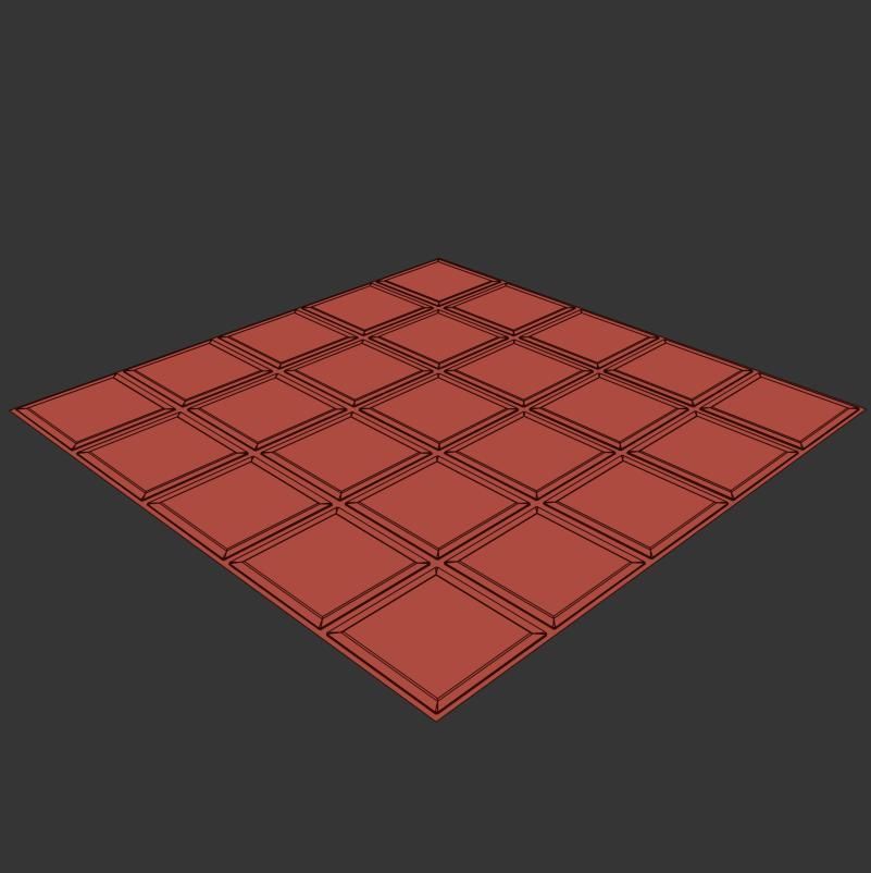 Floor Tiles 3D model_7