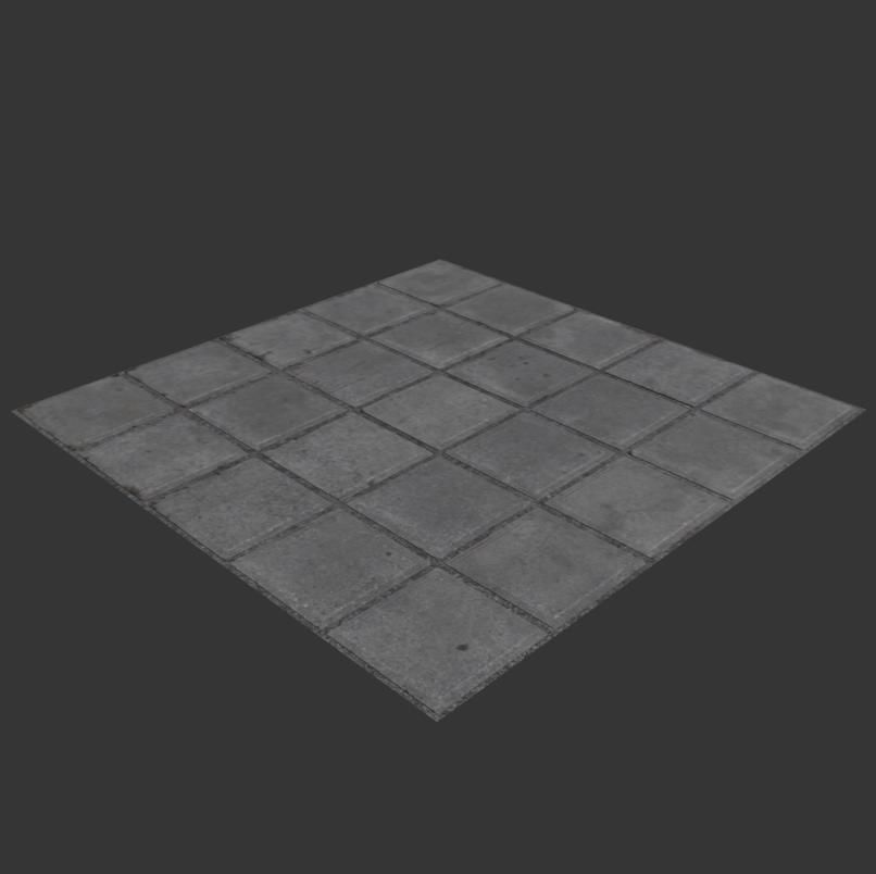 Floor Tiles 3D model_3