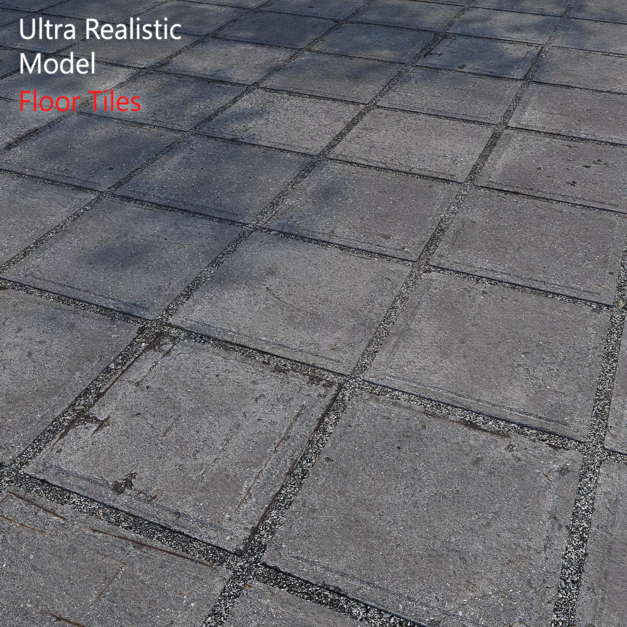 Floor Tiles 3D model_0