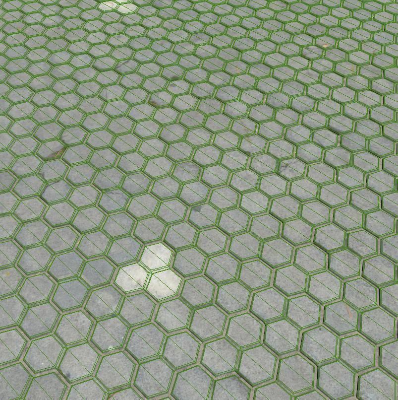Floor Tiles 3D model_5