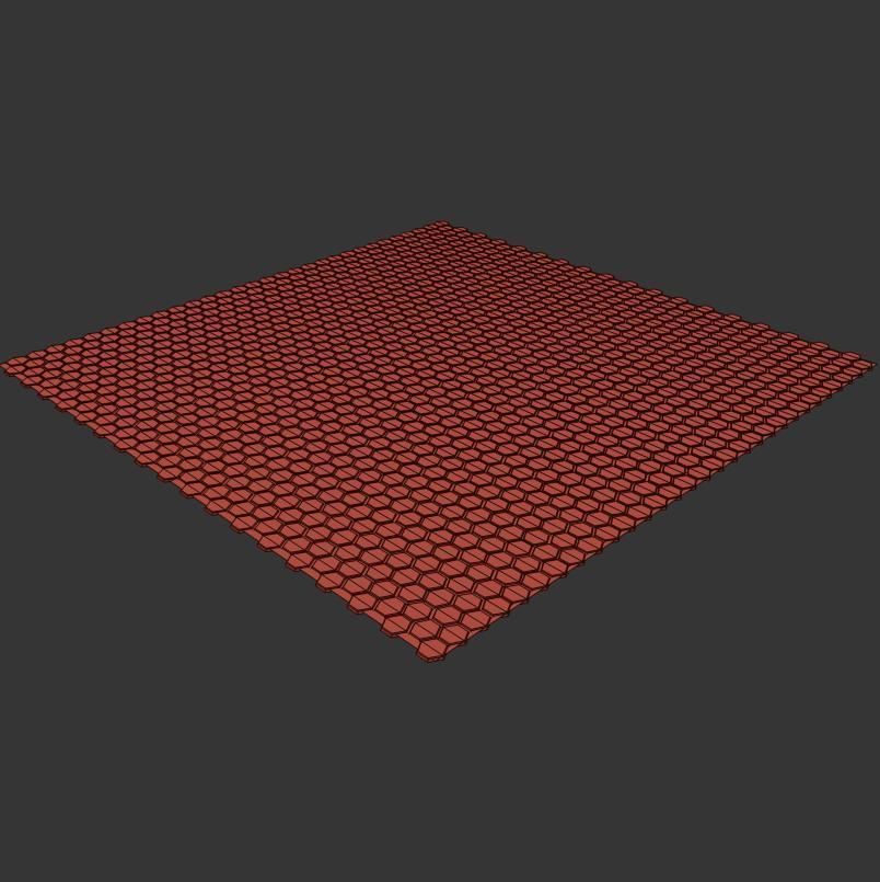 Floor Tiles 3D model_6