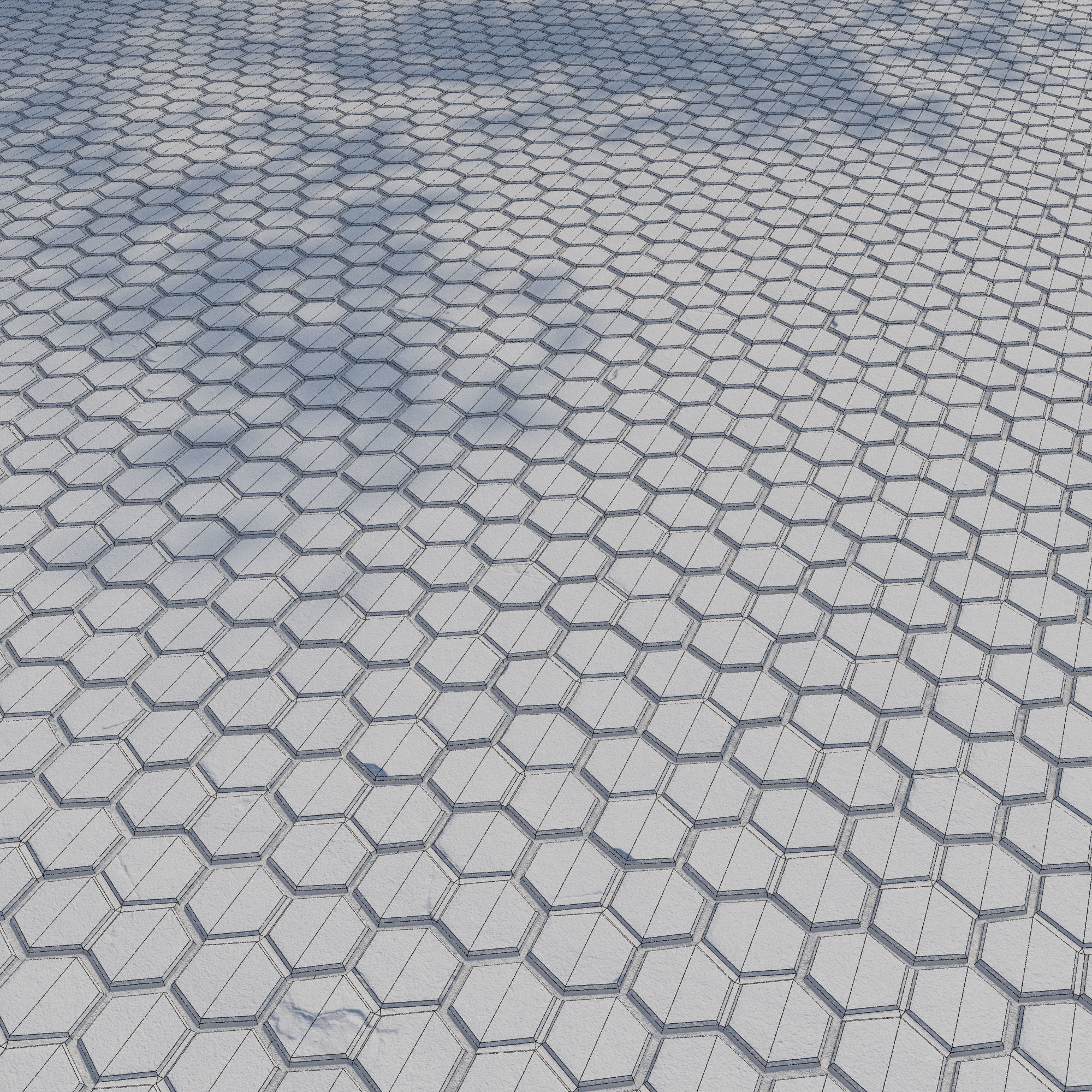 Floor Tiles 3D model_2