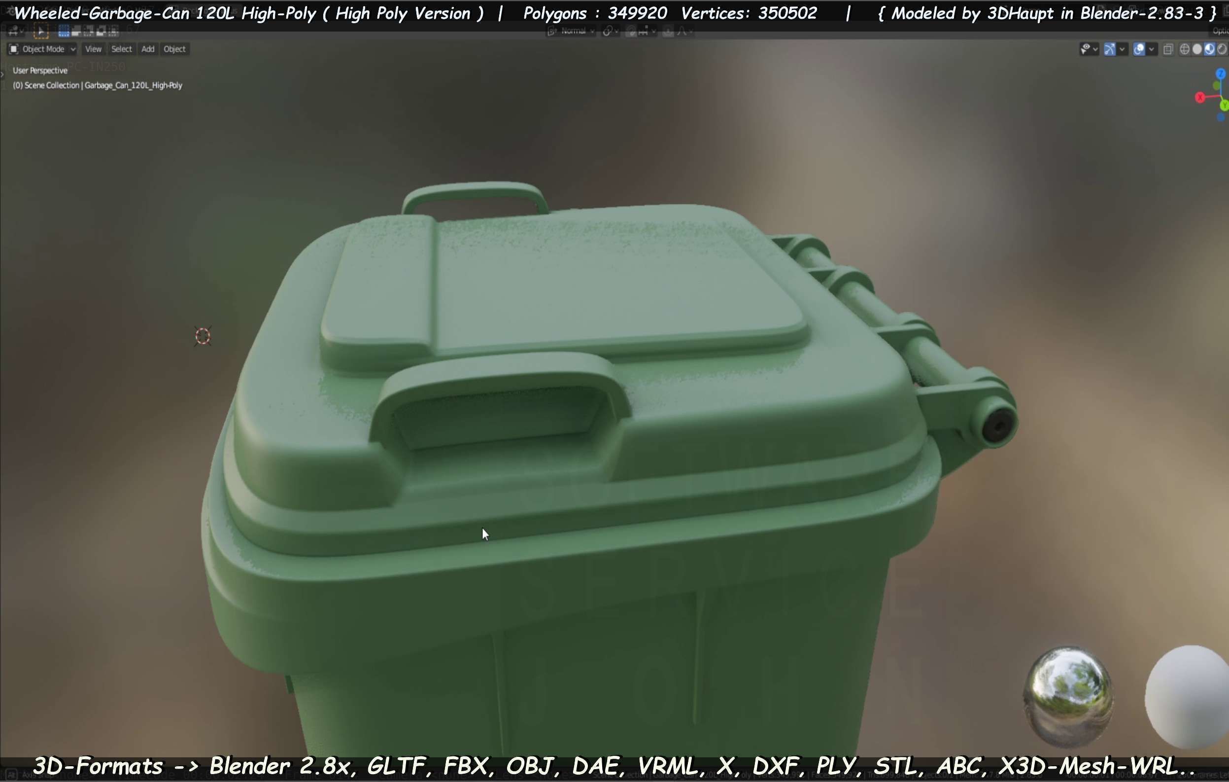 Wheeled-Garbage-Can 120L High-Poly 3D model_41