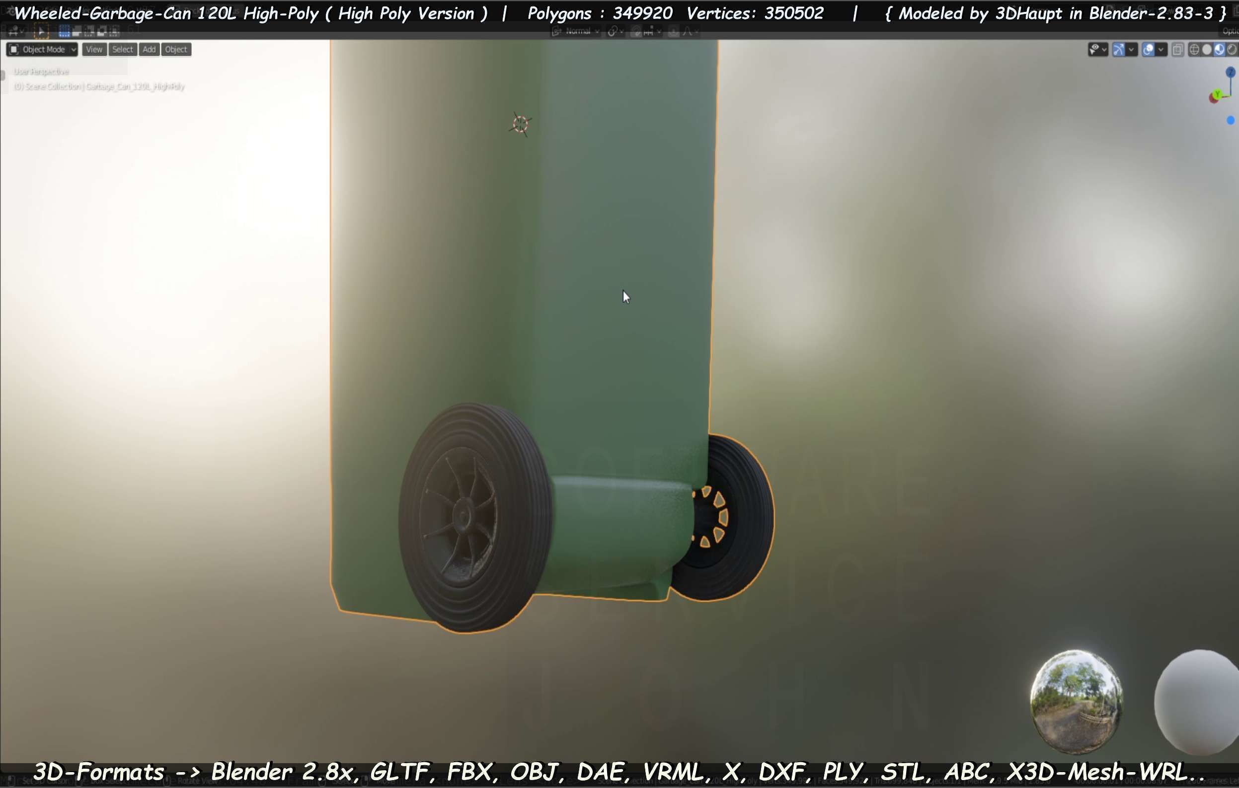 Wheeled-Garbage-Can 120L High-Poly 3D model_47