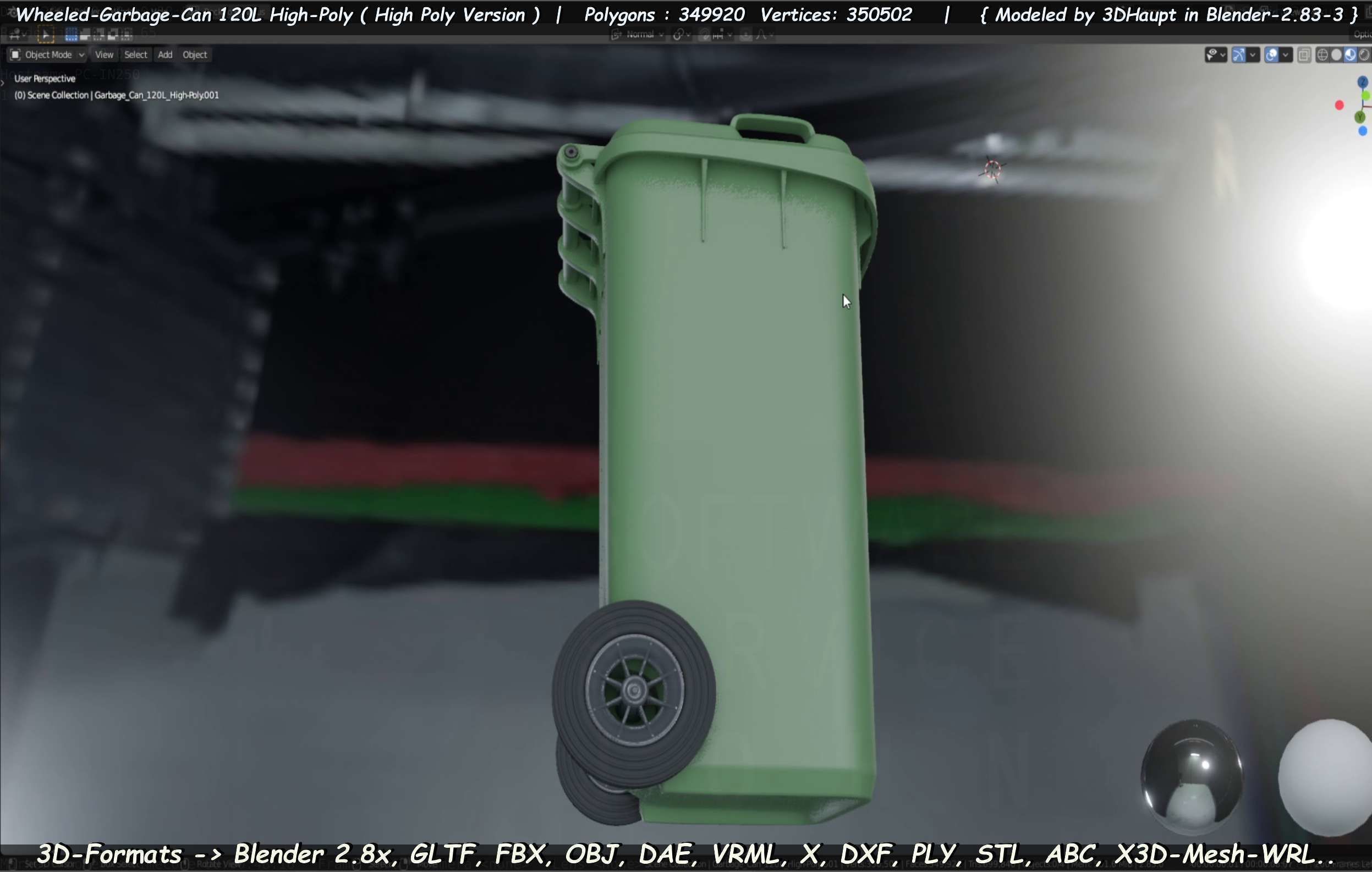 Wheeled-Garbage-Can 120L High-Poly 3D model_81