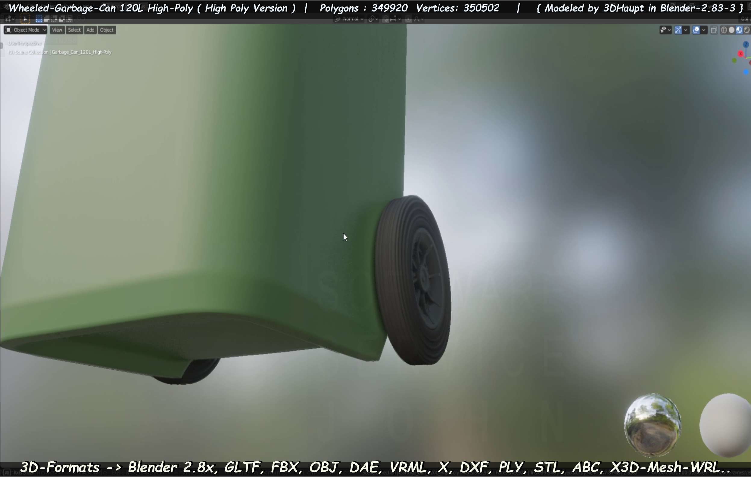 Wheeled-Garbage-Can 120L High-Poly 3D model_44