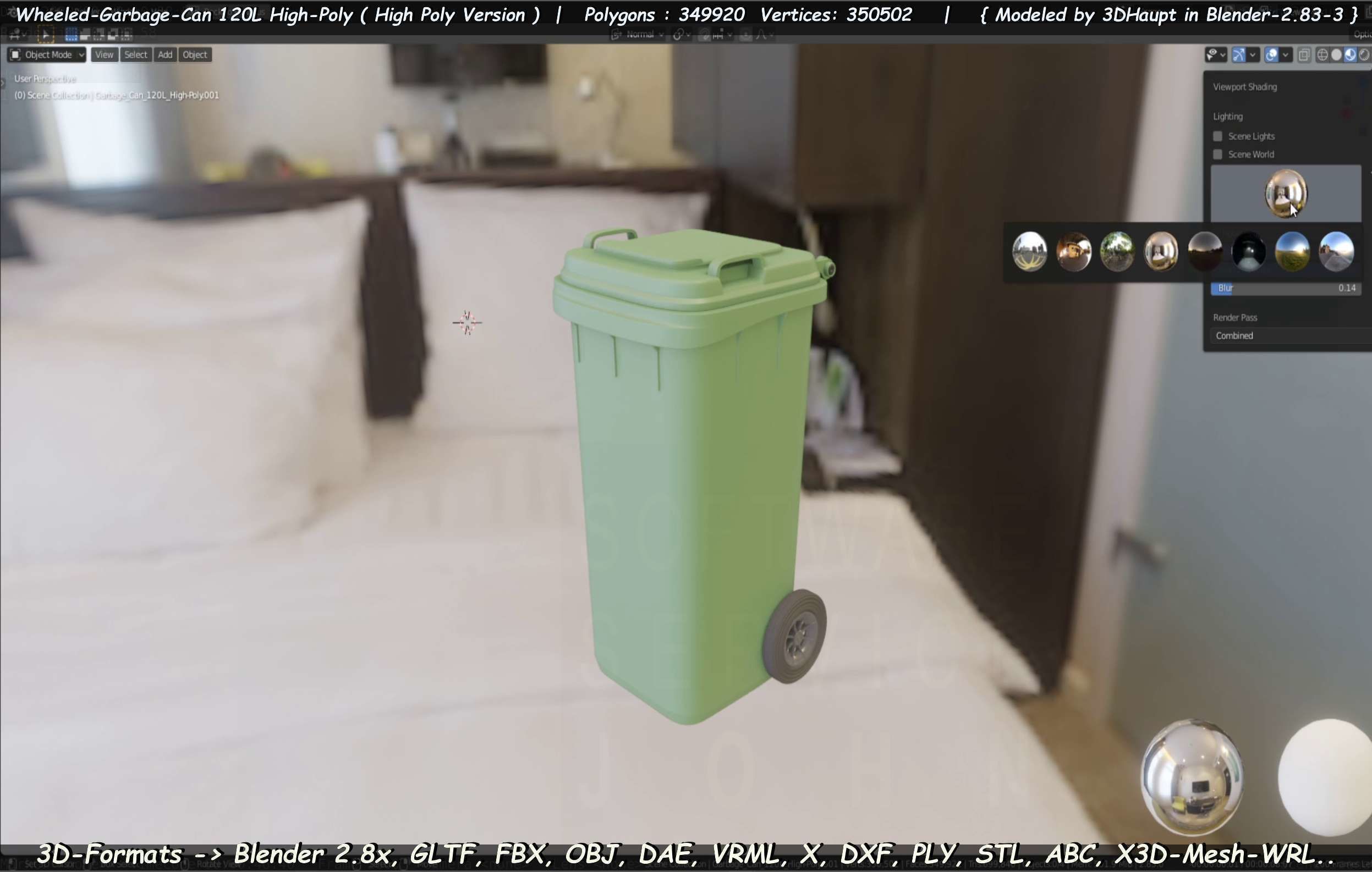 Wheeled-Garbage-Can 120L High-Poly 3D model_78