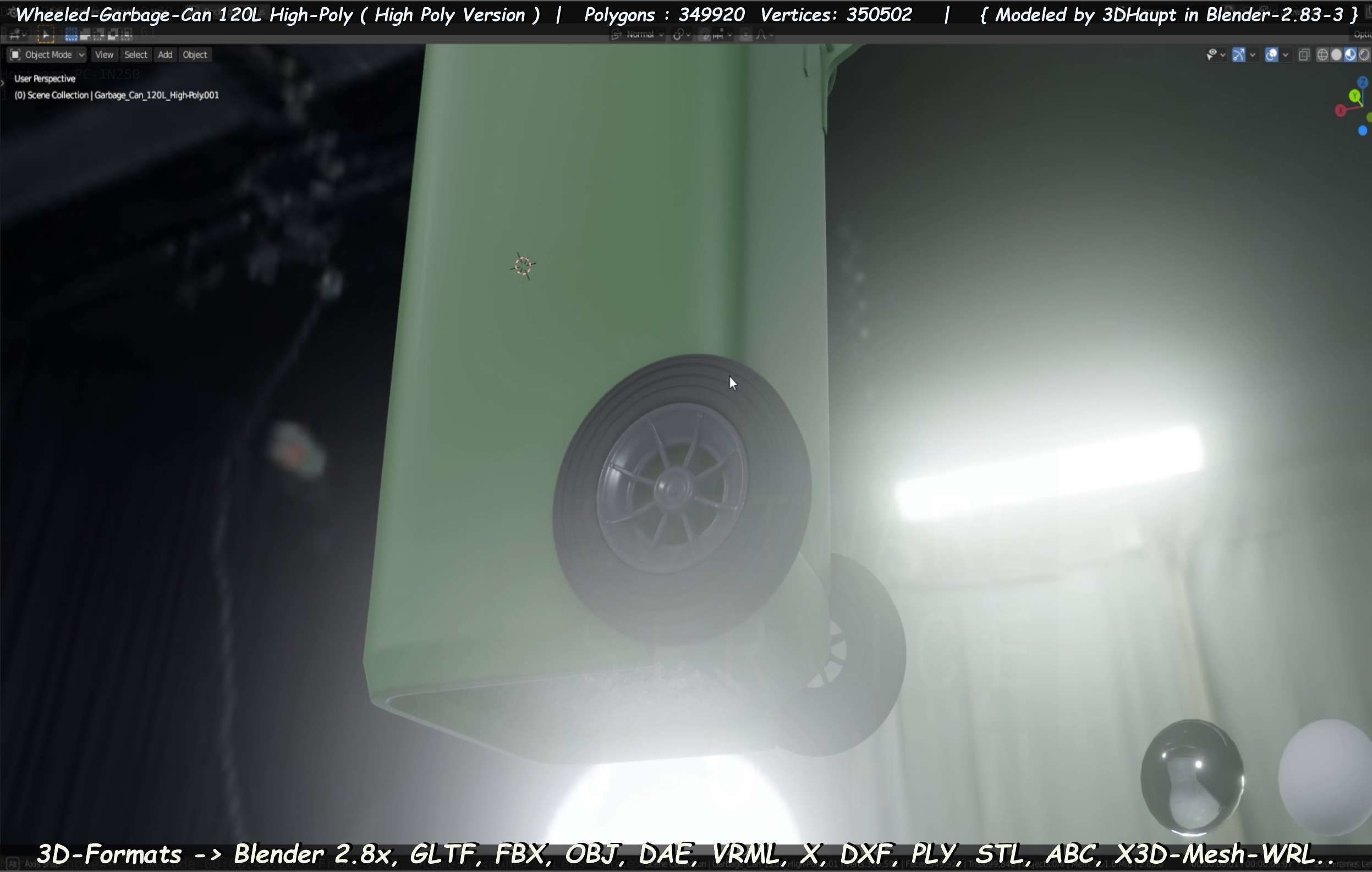 Wheeled-Garbage-Can 120L High-Poly 3D model_66