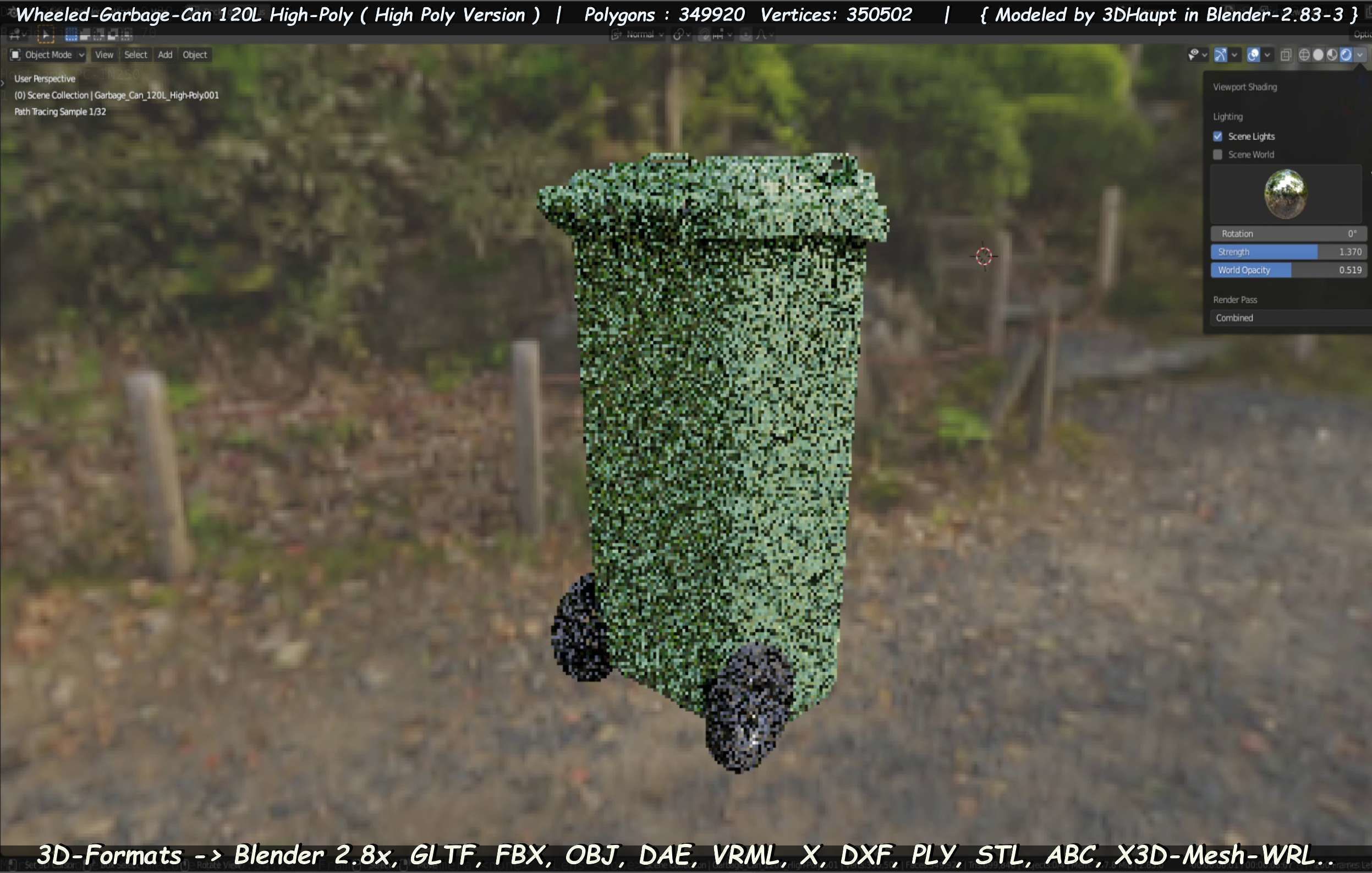 Wheeled-Garbage-Can 120L High-Poly 3D model_62