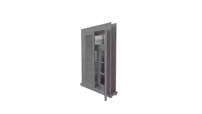 Window exterior ballon frame 