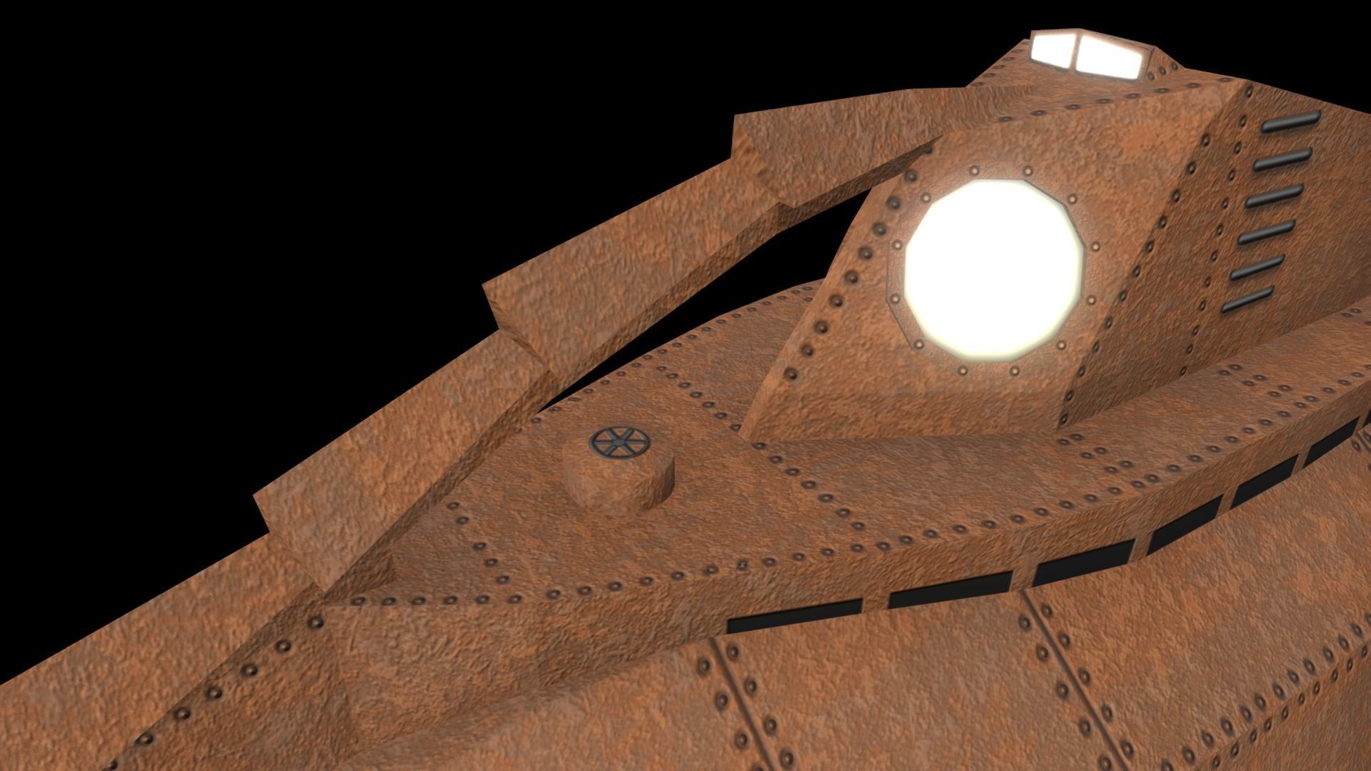 Nautilus submarine 3D model_8