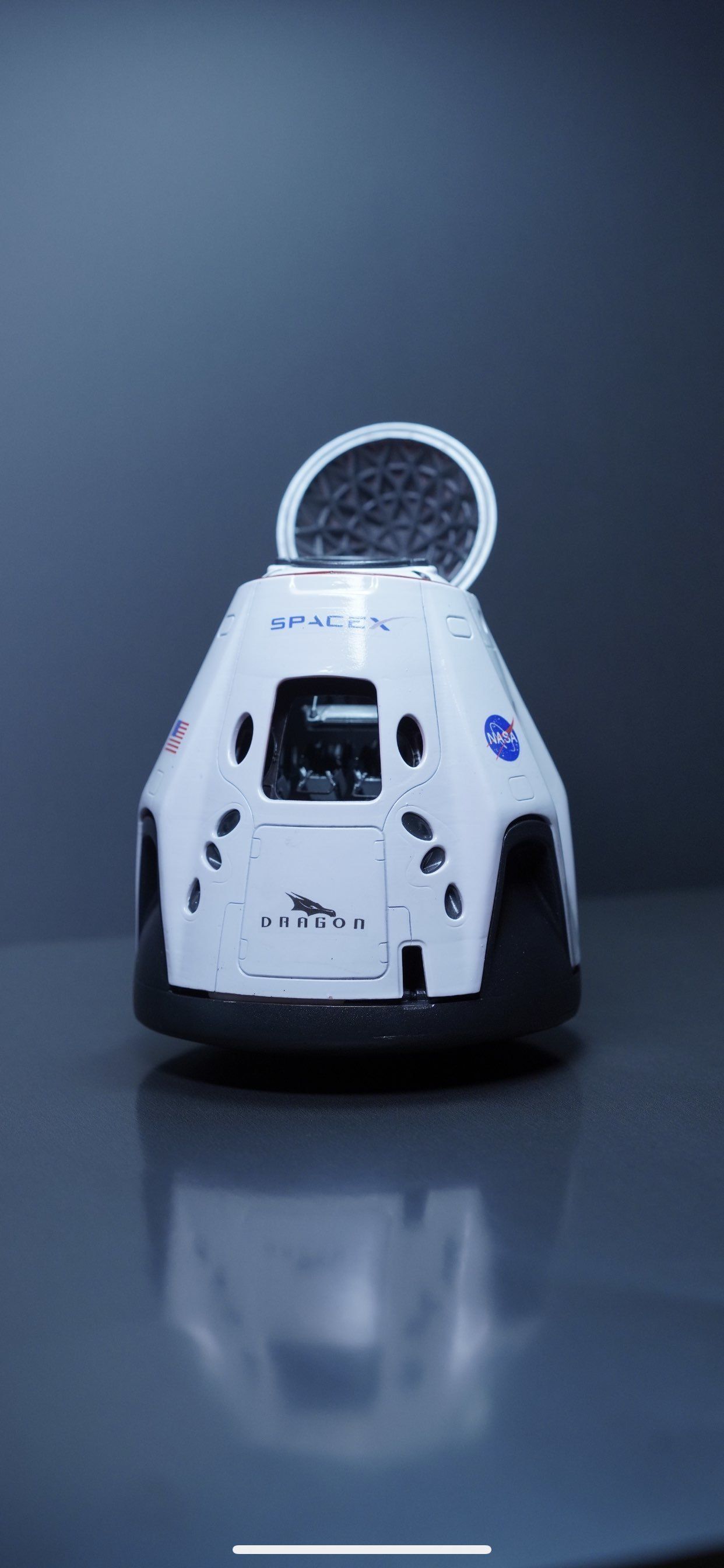 SpaceX Crew Dragon Capsule 3D print model 3D print model_4