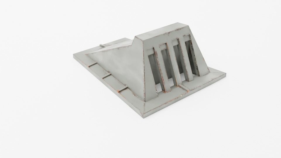 Star Wars Yavin 4 Hangar light - 1-6 scale Hottoys 3D print model_6